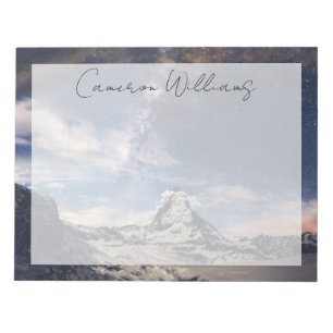 Bloc De Notas Montañas   Matterhorn Zermatt Suiza