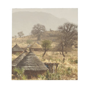 Bloc De Notas Montañas Nuba, pueblo de Nugera