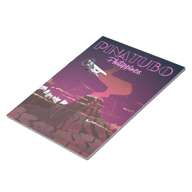 Bloc De Notas Monte Pinatubo, Filipinas (Lado Derecho)