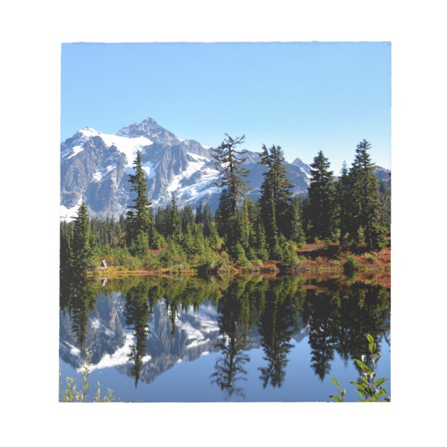 Bloc De Notas Monte Shuksan en un día soleado (Frente)