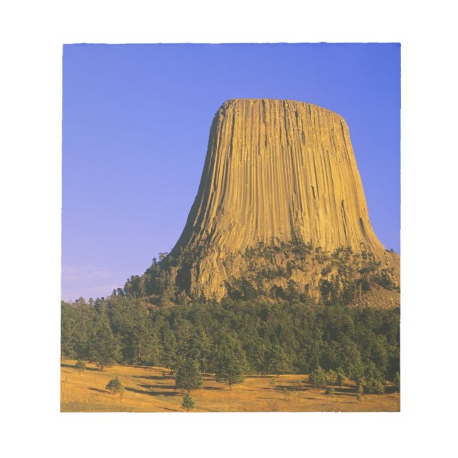 Bloc De Notas Monumento Nacional Devils Tower en Wyoming (Frente)