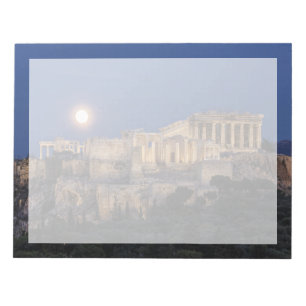 Bloc De Notas Monumentos   El Partenón Atenas, Grecia
