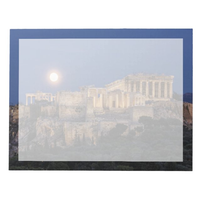 Bloc De Notas Monumentos | El Partenón Atenas, Grecia (Frente)