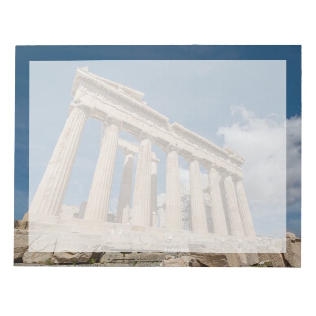 Bloc De Notas Monumentos | El Partenón, Grecia (Frente)