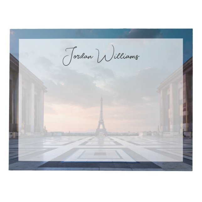 Bloc De Notas Monumentos | La Torre Eiffel (Frente)