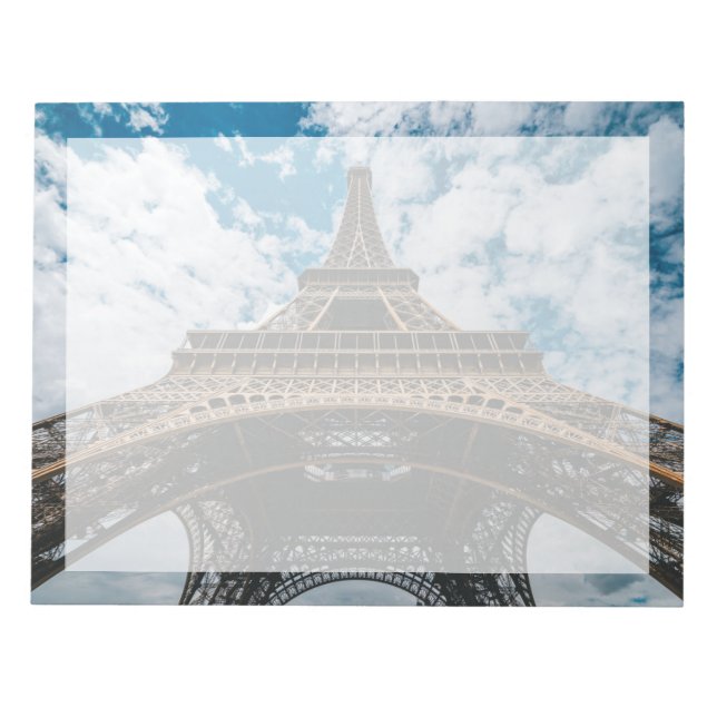 Bloc De Notas Monumentos | Mirando hacia la Torre Eiffel (Frente)