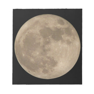 Bloc De Notas Moon Notepad Full Moon Notepads Divertidos Regalos