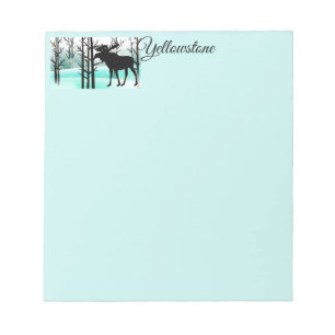 Bloc De Notas Moose de noepad-Yellowstone