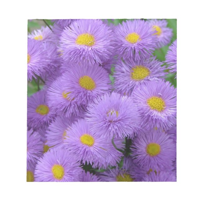 Bloc De Notas Morado Floral (Frente)