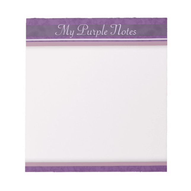 Bloc De Notas Morple Lavender Mauve (Frente)