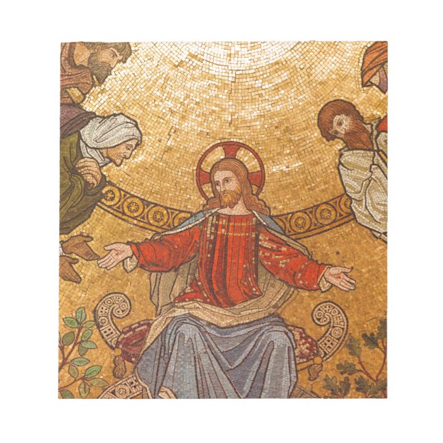 Bloc De Notas mosaico de jesus christ (Frente)