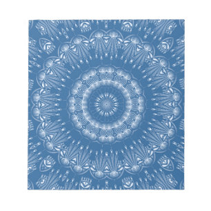 Bloc De Notas Mosaico Kaleidoscópico círculo abstracto ornamenta