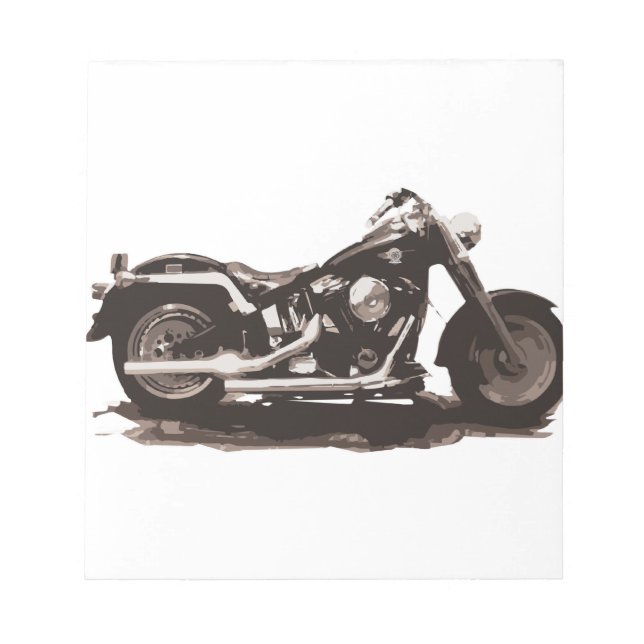 Bloc De Notas Motocicleta Classic Fat Boy (Frente)