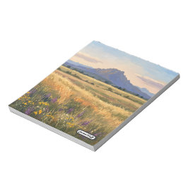 Bloc De Notas Mountain on the plain