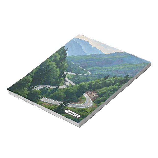 Bloc De Notas Mountain Pass (Lado Izquierdo)