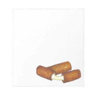 Bloc De Notas Mozzarella Cheese Sticks Regalo de comida chatarra