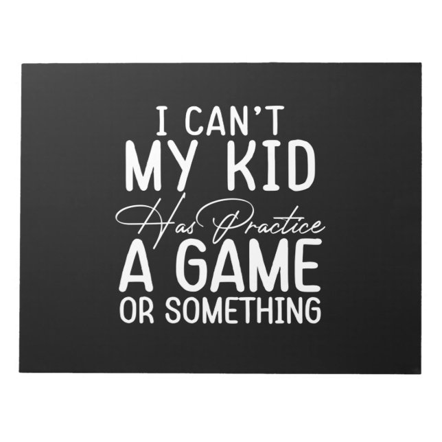 Bloc De Notas Mujeres A Las Que No Puedo, Mi Hijo Ha Practicado  (Frente)