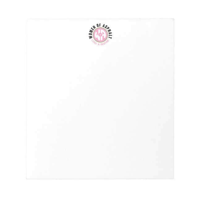 Bloc De Notas Mujeres de Asfalto Notepad (Frente)