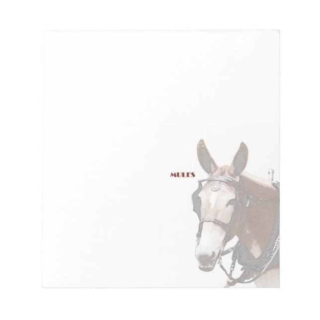 Bloc De Notas Mule Notepad (Frente)
