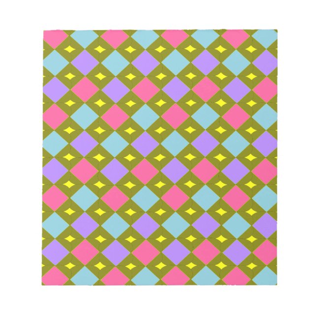 Bloc De Notas Multicolor Honeycomb Se Crea Notepad (Frente)