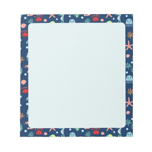 Bloc De Notas Mundo del Mar (Frente)