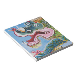 Bloc De Notas Mural del Foo Dog Chino / Lion Guardian