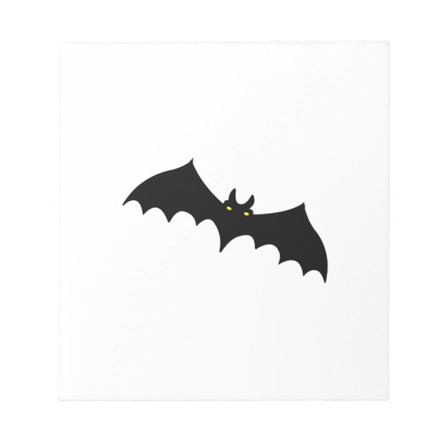 Bloc De Notas Murciélago halloween (Frente)