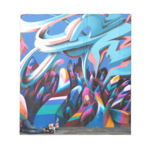 Bloc De Notas Muro de graffiti de Guay