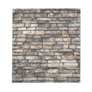 Bloc De Notas Muro de piedra gris