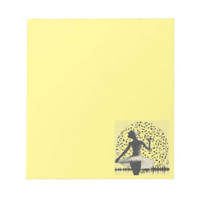 Bloc De Notas Música - Eco de tu yo (versión de papel) (Frente)