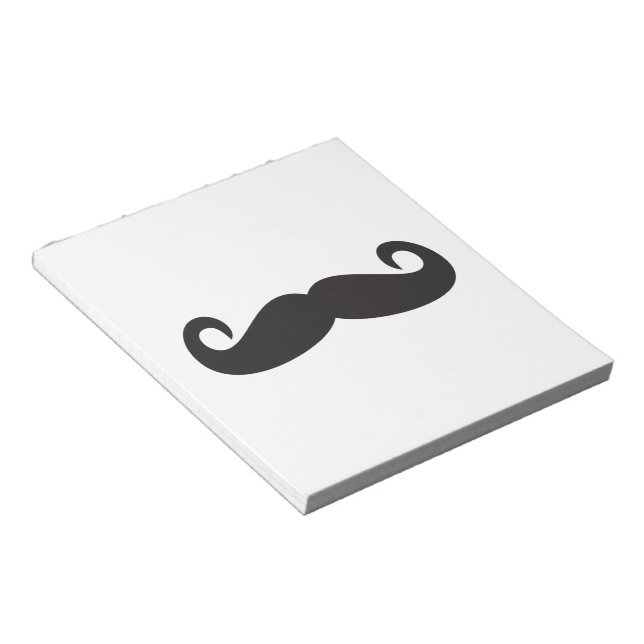 Bloc De Notas Mustache (Lado Derecho)