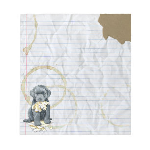 Bloc De Notas My Bouvier Ate Mi Lección Plan Notepad