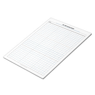 Bloc De Notas My Tidy Math Paper Notepad