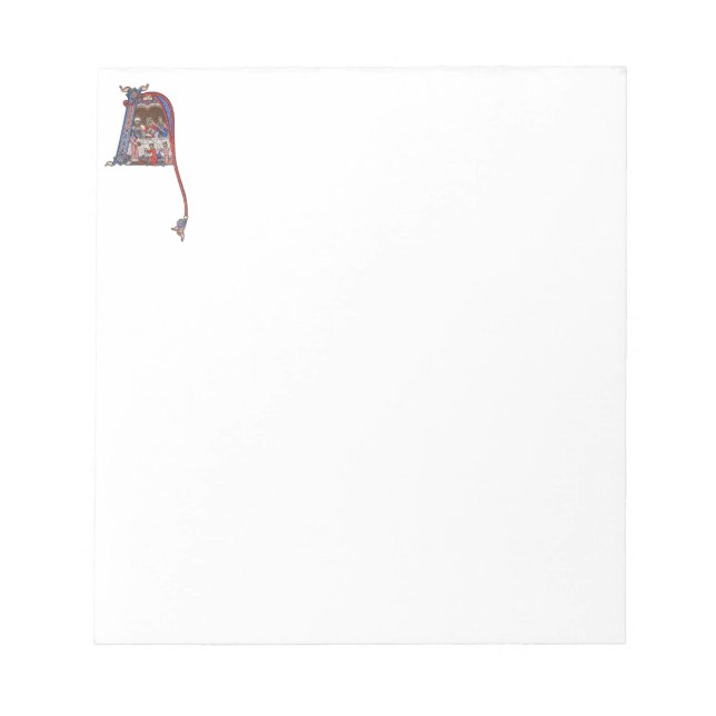 Bloc De Notas N inicial iluminado (Frente)