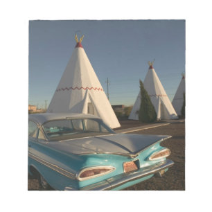 Bloc De Notas NA, EE. UU., Arizona, Holbrook Ruta 66, Wigwam