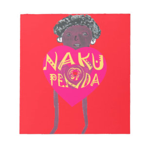 Bloc De Notas Nakupenda Love Art - Swahili Heart Design