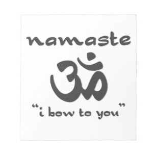 Bloc De Notas Namaste - Te Inclino