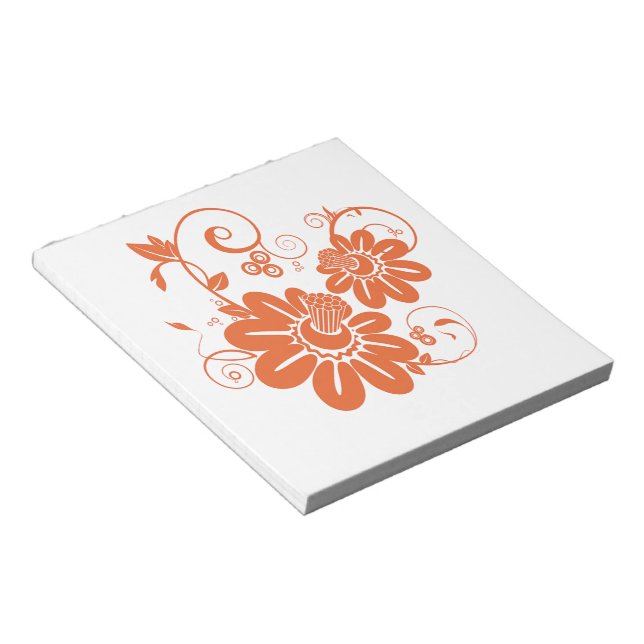 Bloc De Notas Naranja Blossom (Lado Derecho)