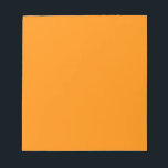 Bloc de notas naranja de 5,5" x 6" - 40 páginas<br><div class="desc">Bloc de notas naranja de 5, 5" x 6" - 40 páginas</div>