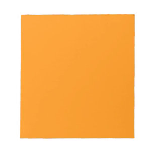 Bloc de notas naranja de 5,5" x 6" - 40 páginas