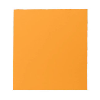 Bloc de notas naranja de 5,5" x 6" - 40 páginas