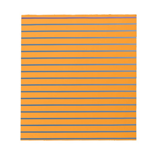 Bloc de notas naranja de 5,5" x 6" - 40 páginas (Frente)