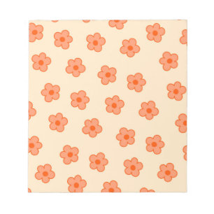 Bloc De Notas Naranja Hippie Peach Preppy