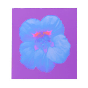 Bloc De Notas Nasturtium Bright Blue Notepad