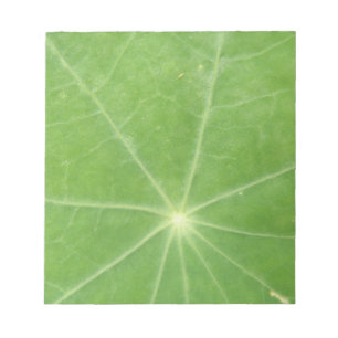 Bloc De Notas Nasturtium Leaf Notepad