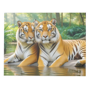 Bloc De Notas Naturaleza animal tigre Cuidado de la vida silvest