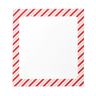 Bloc De Notas Navidades Candy Cane Notepad rayado