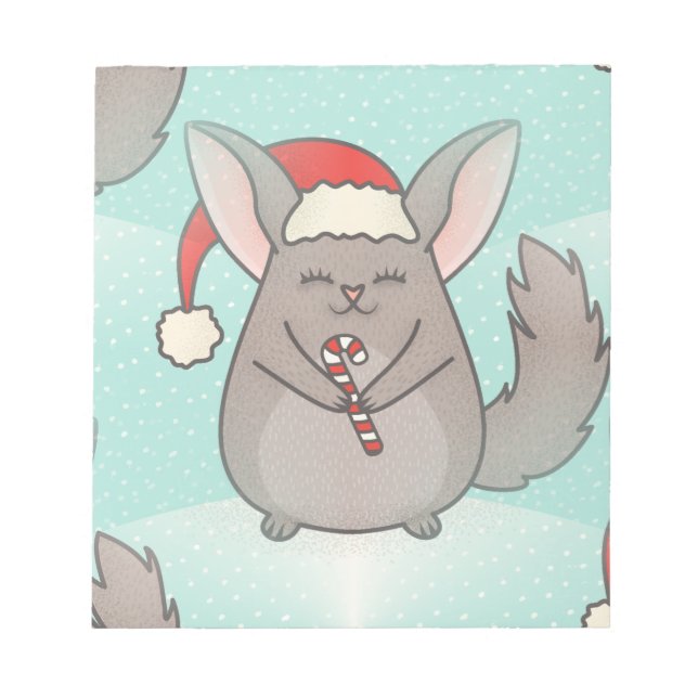 Bloc De Notas navidades chinchillas (Frente)