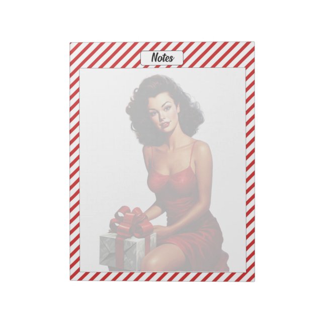 Bloc De Notas Navidades de Candy Cane (Lado Izquierdo)