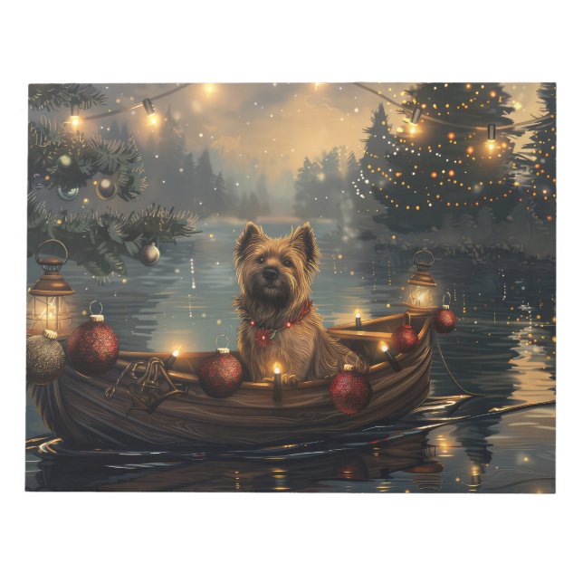 Bloc De Notas Navidades de Cane Corso Festividades (Frente)